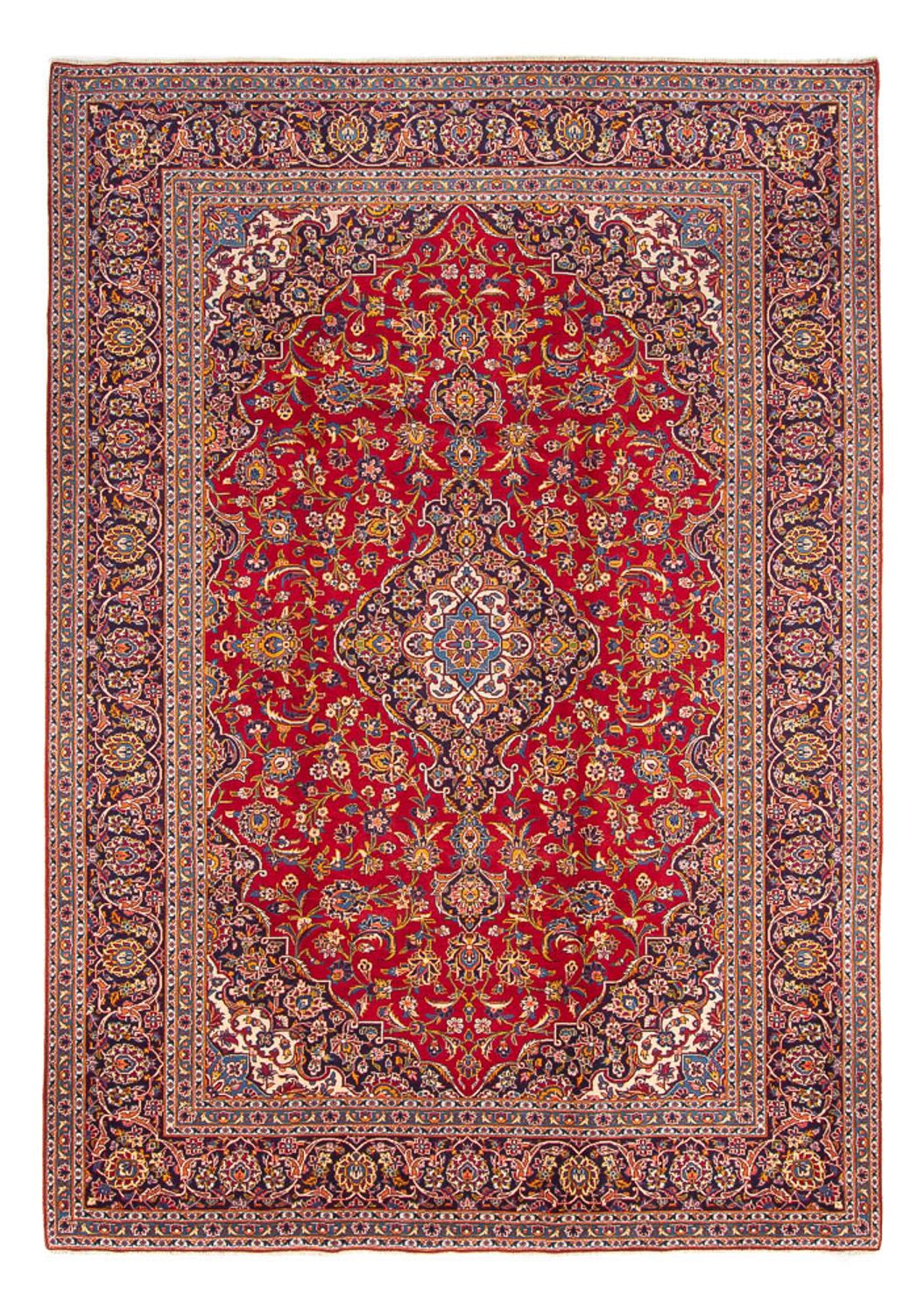 Perserteppich - Keshan - 365 x 260 cm - rot