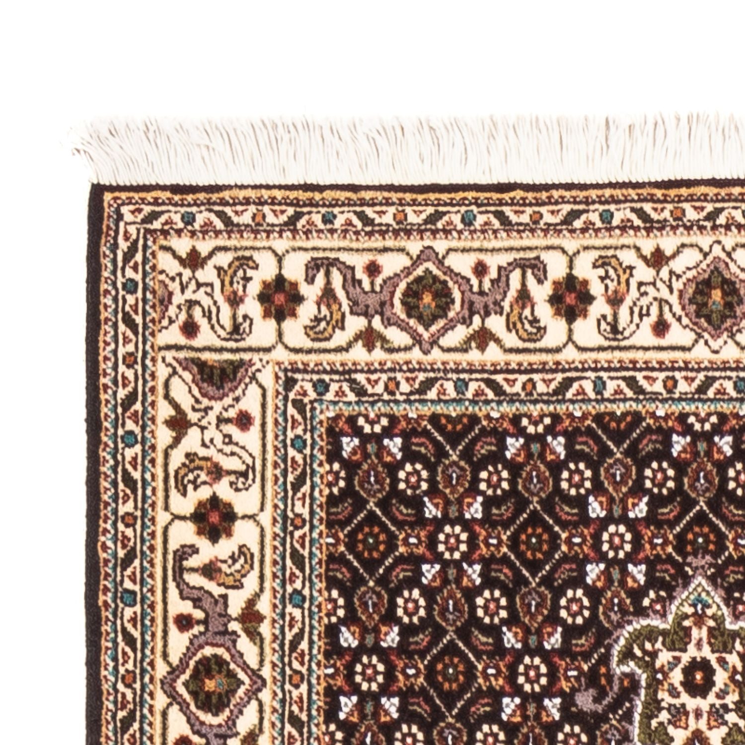 Läufer Perser - Täbriz - Royal - 195 x 75 cm - dunkelblau