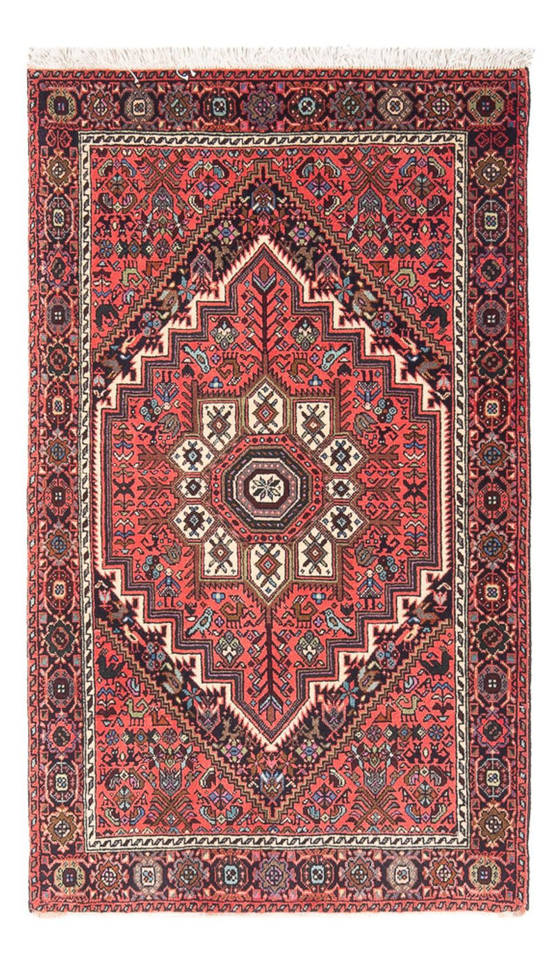 Perserteppich - Nomadic - 138 x 90 cm - hellrot