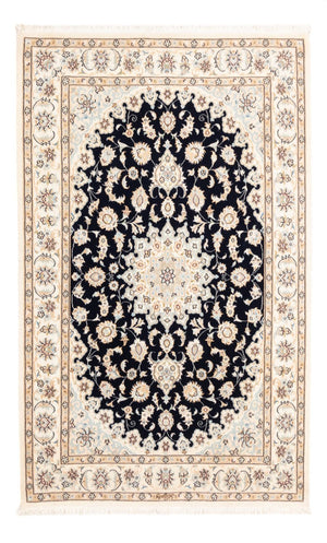 Perserteppich - Nain - Premium - 183 x 119 cm - dunkelblau