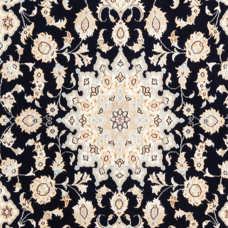 Perserteppich - Nain - Premium - 183 x 119 cm - dunkelblau