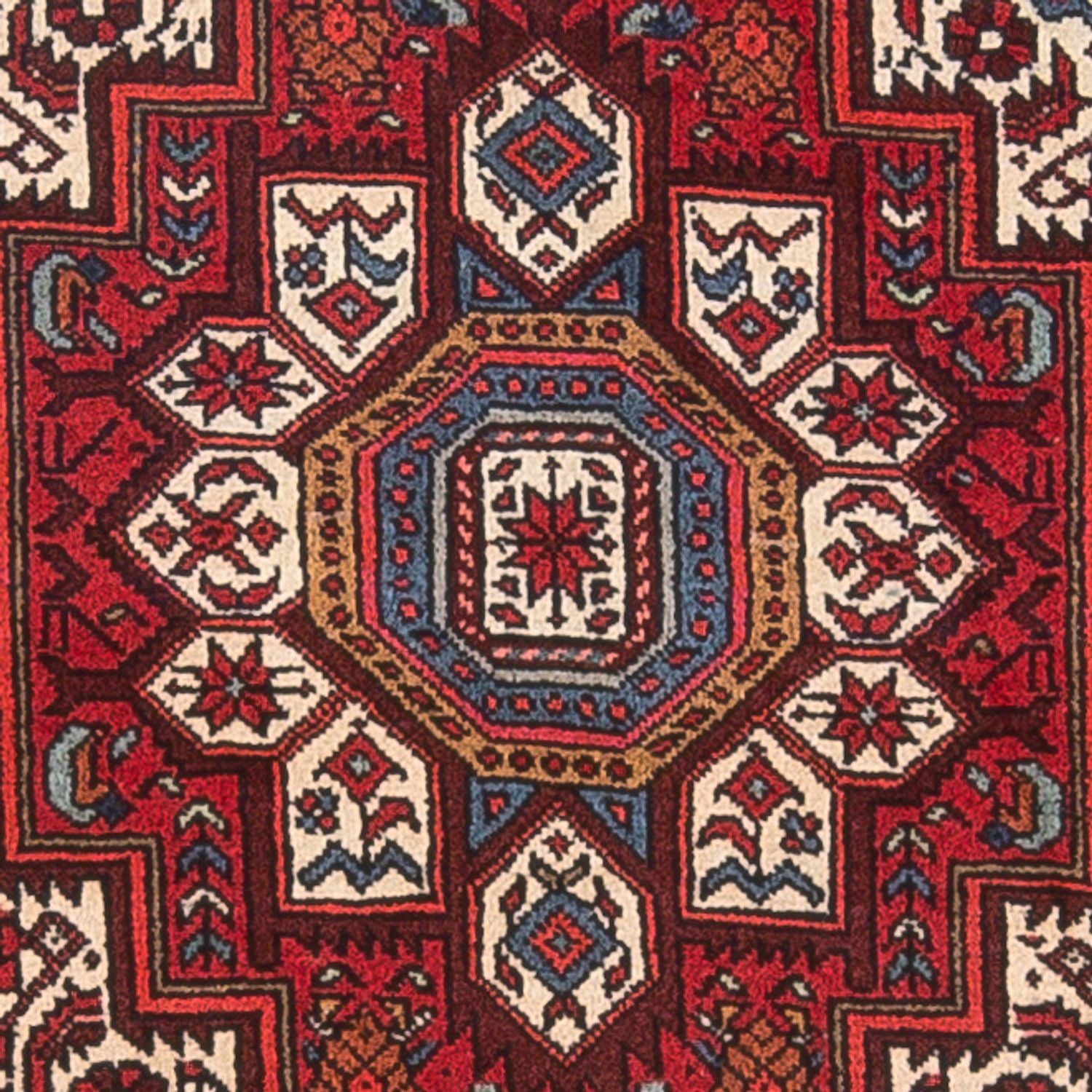 Perserteppich - Nomadic - 111 x 68 cm - hellrot