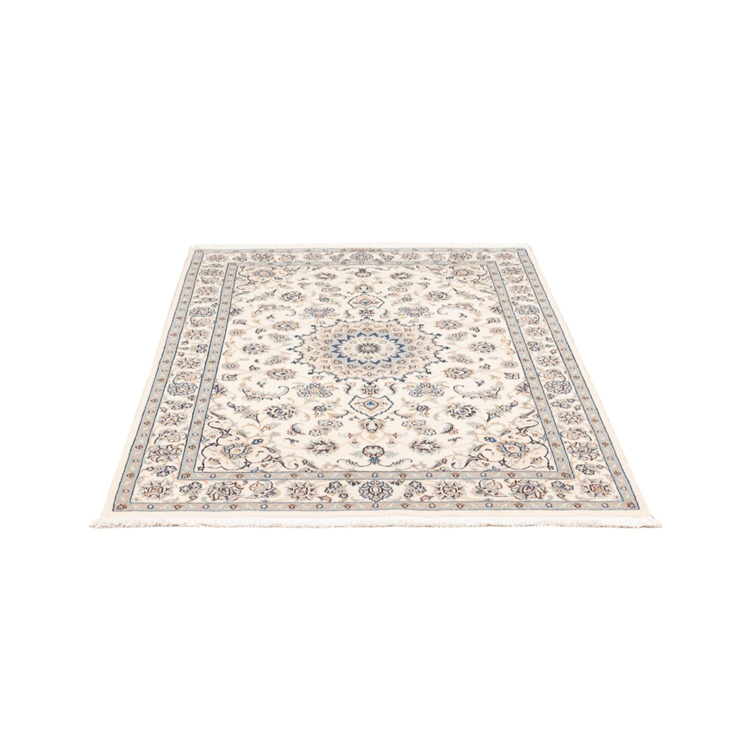 Perserteppich - Nain - Premium - 157 x 108 cm - creme