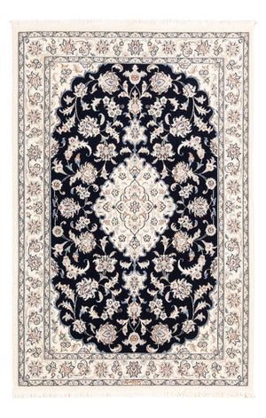Perserteppich - Nain - Premium - 157 x 108 cm - dunkelblau