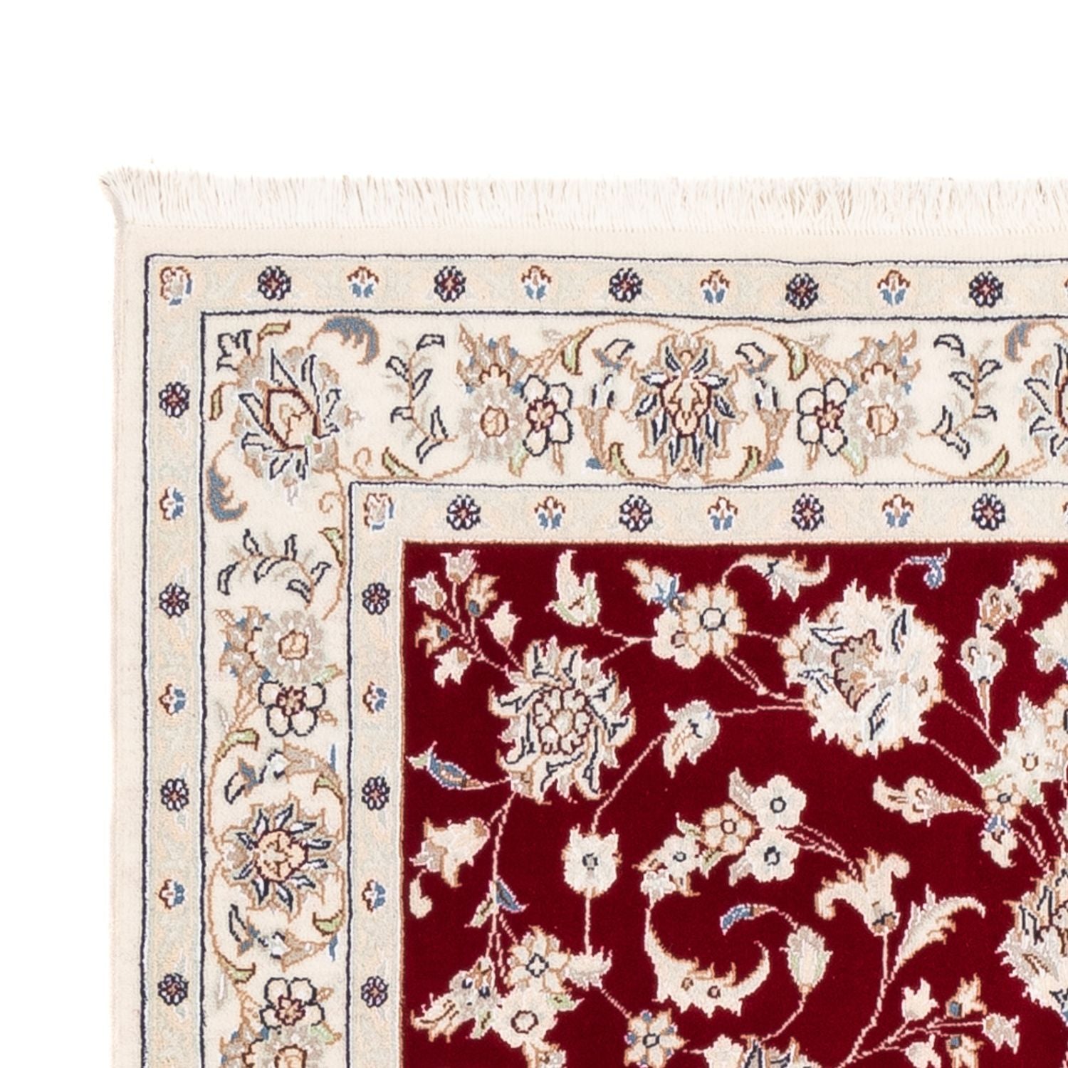 Perserteppich - Nain - Premium - 152 x 108 cm - rot
