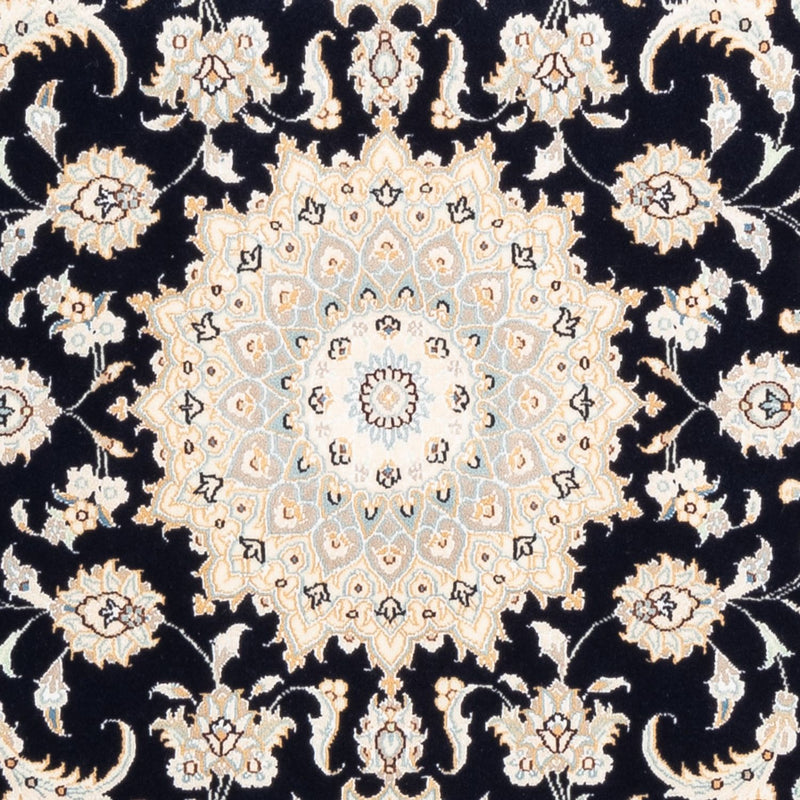 Perserteppich - Nain - Premium - 154 x 104 cm - dunkelblau