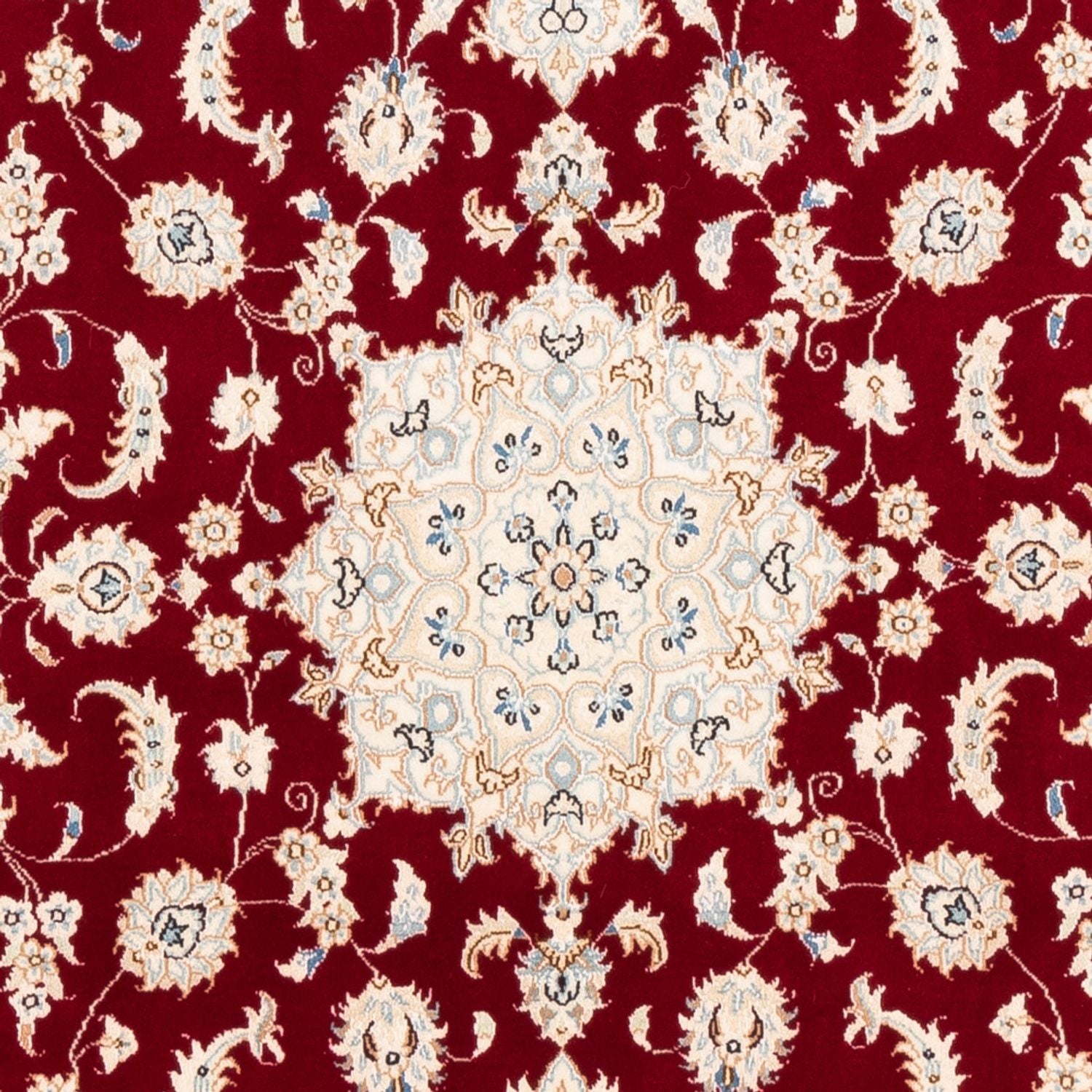 Perserteppich - Nain - Premium - 176 x 117 cm - rot