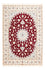 Perserteppich - Nain - Premium - 176 x 119 cm - rot