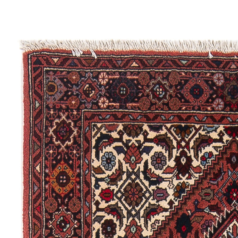 Perserteppich - Nomadic - 126 x 84 cm - dunkelrot