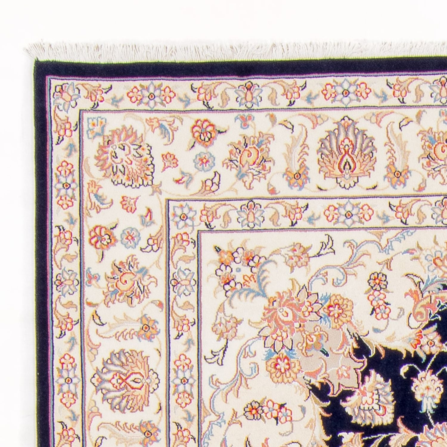Perserteppich - Täbriz - Royal - 235 x 170 cm - dunkelblau