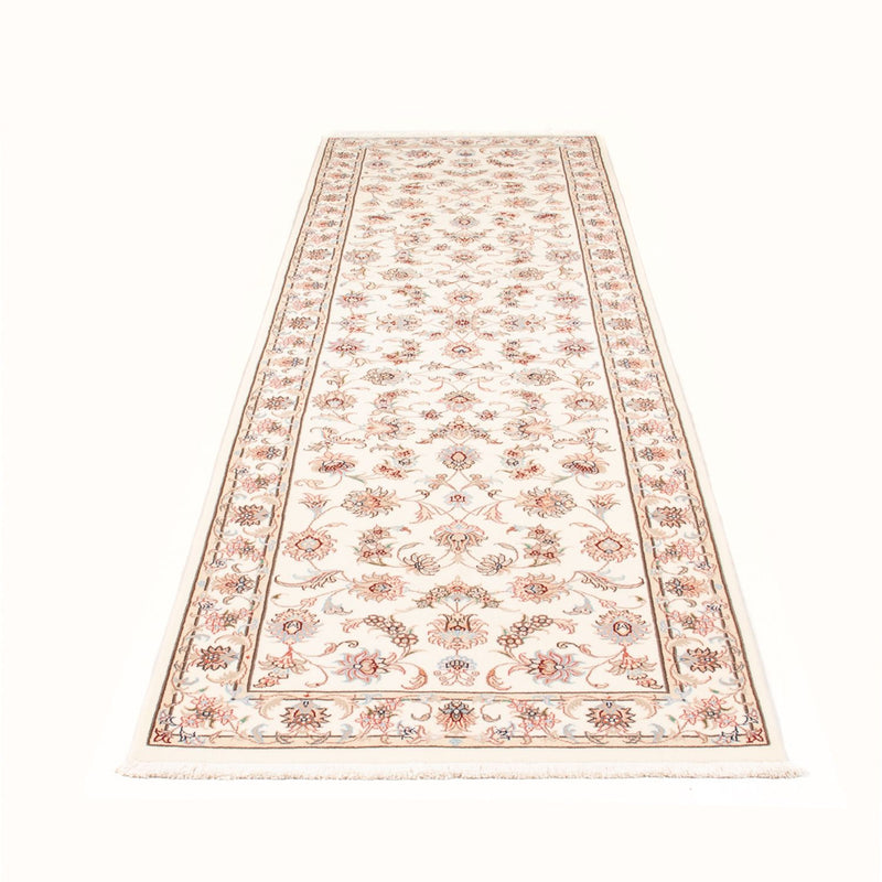 Läufer Perser - Täbriz - Royal - 294 x 89 cm - creme