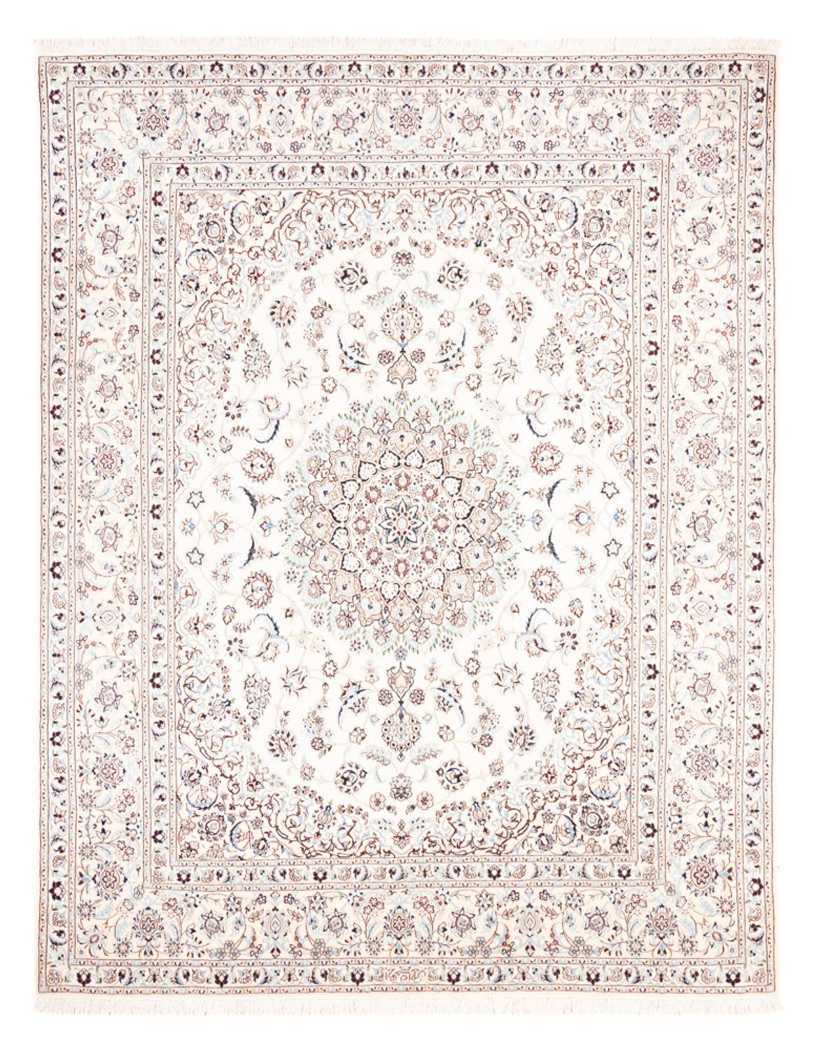 Perserteppich - Nain - Premium - 255 x 204 cm - creme