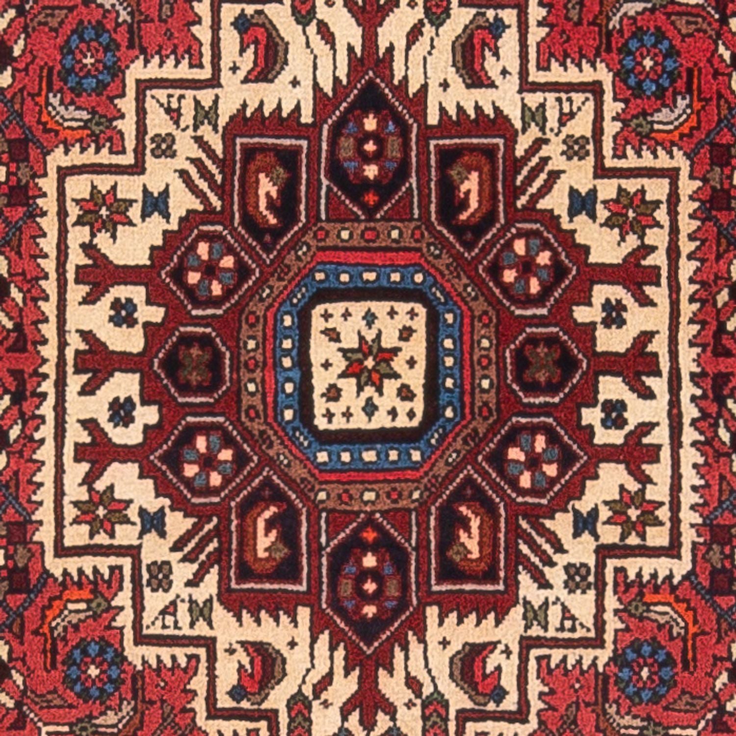 Perserteppich - Nomadic - 124 x 77 cm - creme