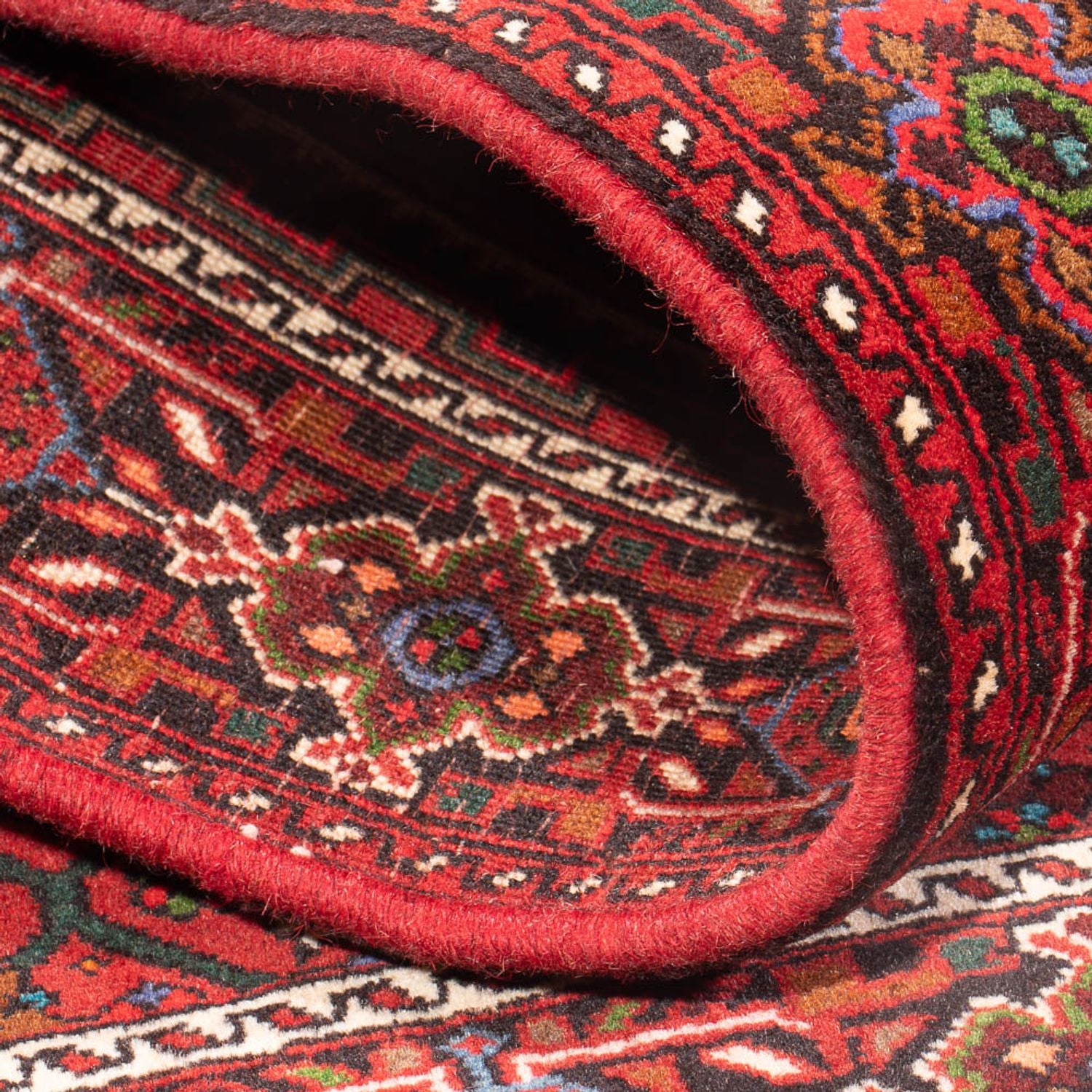 Perserteppich - Nomadic - 125 x 74 cm - rot