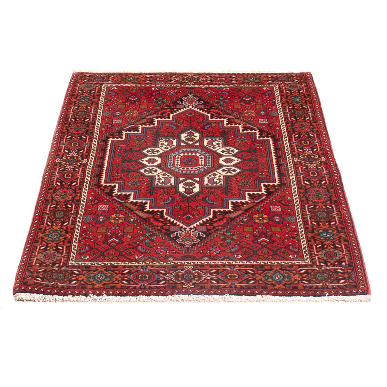 Perserteppich - Nomadic - 125 x 74 cm - rot