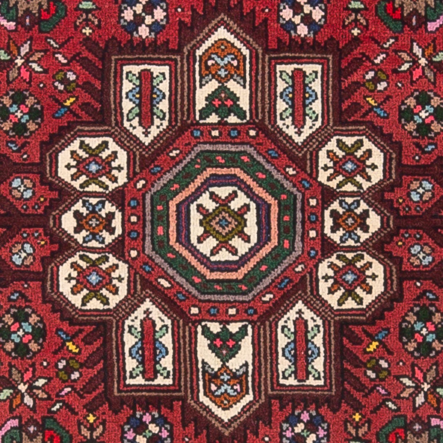Perserteppich - Nomadic - 130 x 76 cm - rot