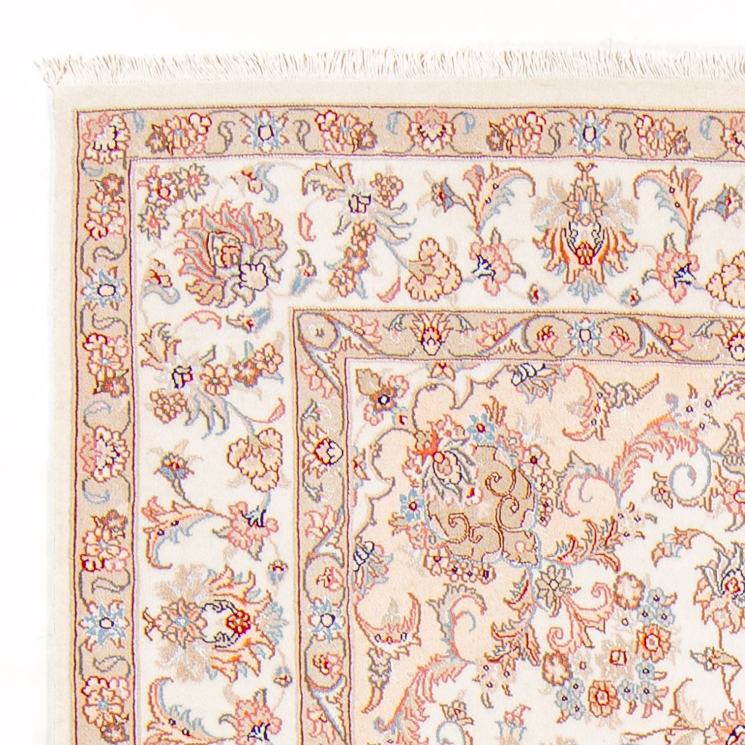 Perserteppich - Täbriz - Royal - 230 x 166 cm - creme