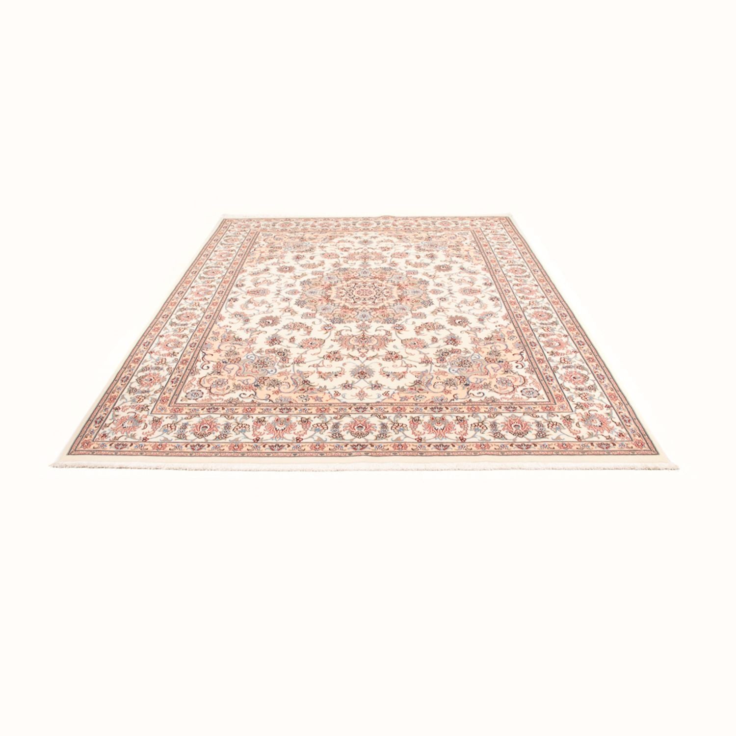 Perserteppich - Täbriz - Royal - 257 x 197 cm - creme