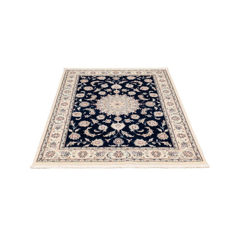 Perserteppich - Nain - Premium - 161 x 105 cm - dunkelblau
