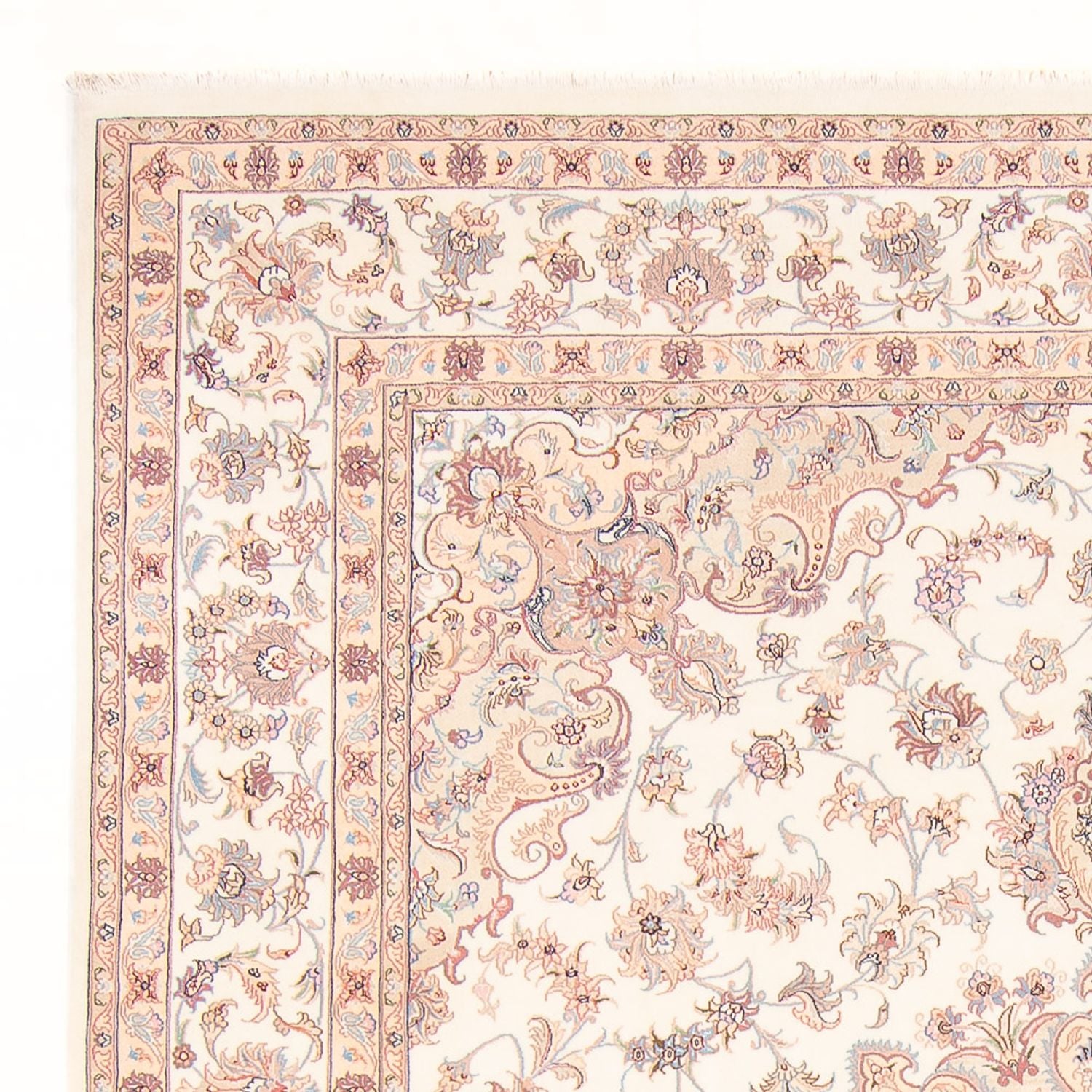 Perserteppich - Täbriz - Royal - 300 x 252 cm - creme