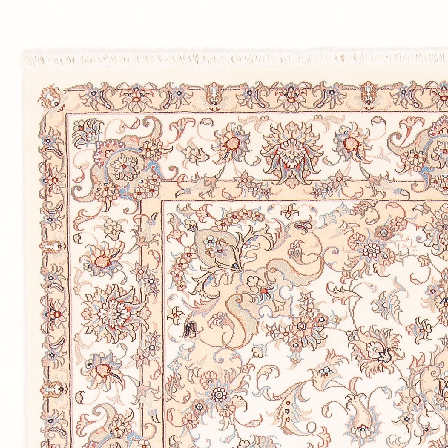 Perserteppich - Täbriz - Royal - 200 x 151 cm - creme