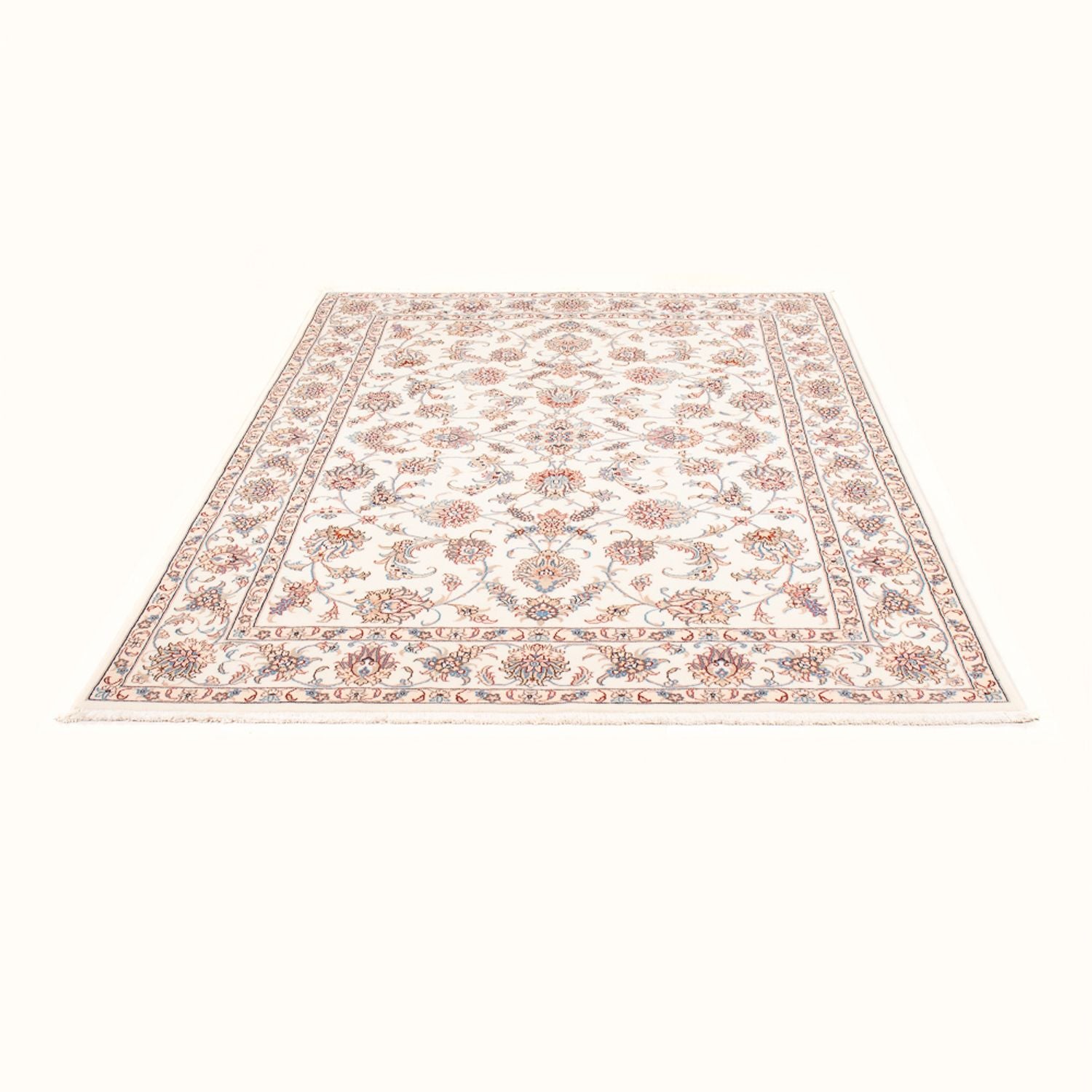 Perserteppich - Täbriz - Royal - 201 x 150 cm - creme