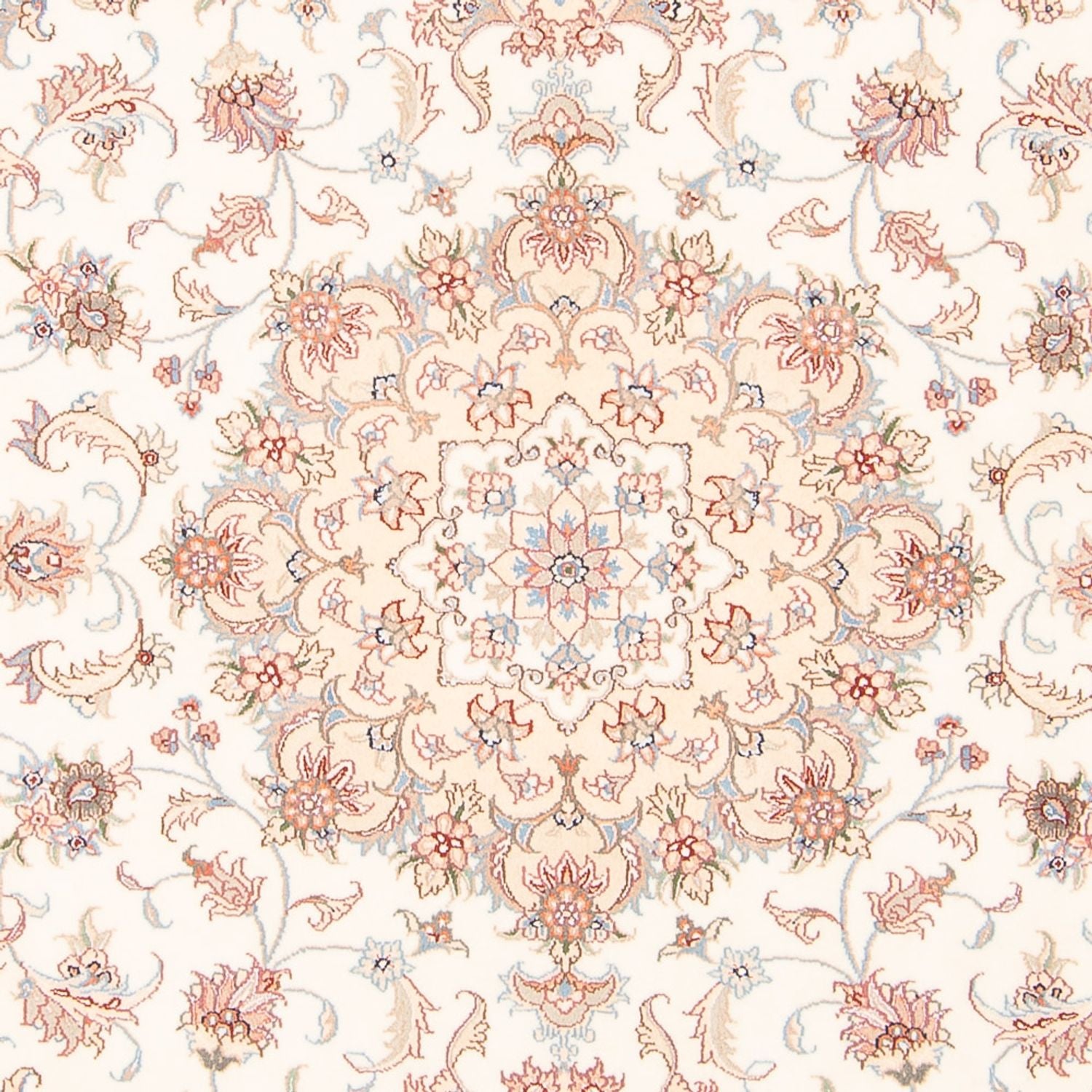 Perserteppich - Täbriz - Royal - 198 x 149 cm - creme
