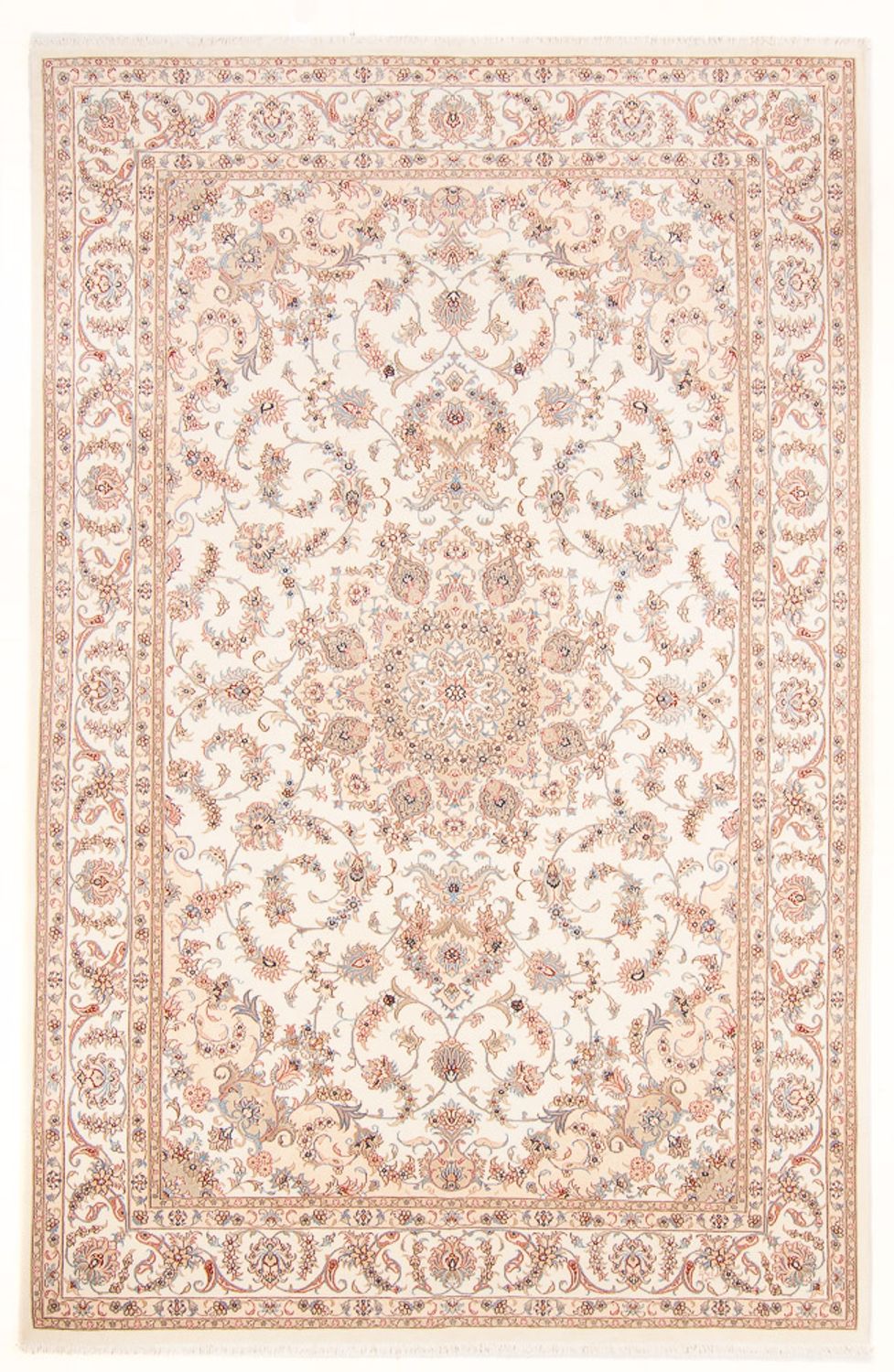 Perserteppich - Täbriz - Royal - 305 x 198 cm - creme