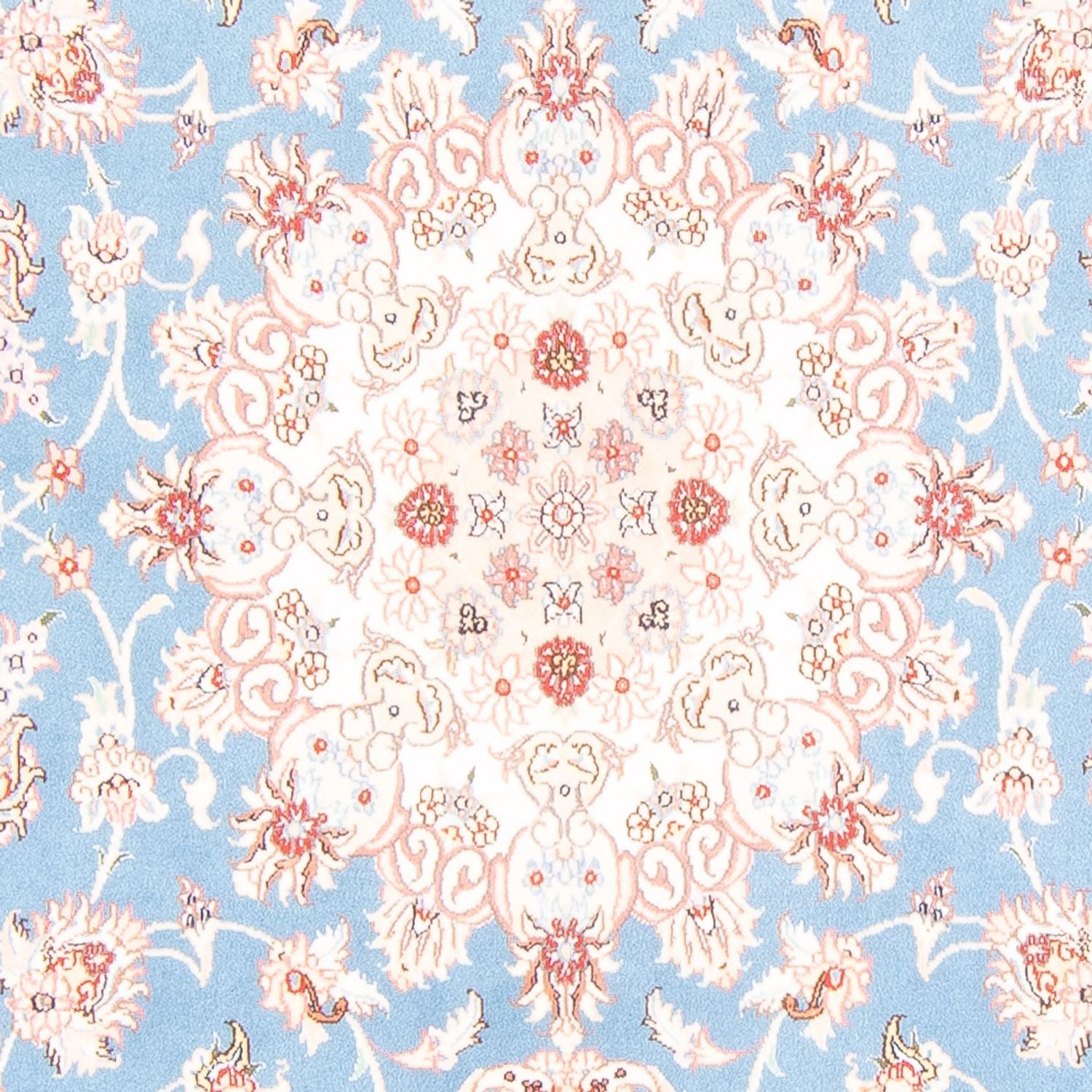 Perserteppich - Täbriz - Royal - 244 x 168 cm - hellblau