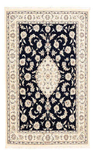 Perserteppich - Nain - Premium - 158 x 105 cm - dunkelblau