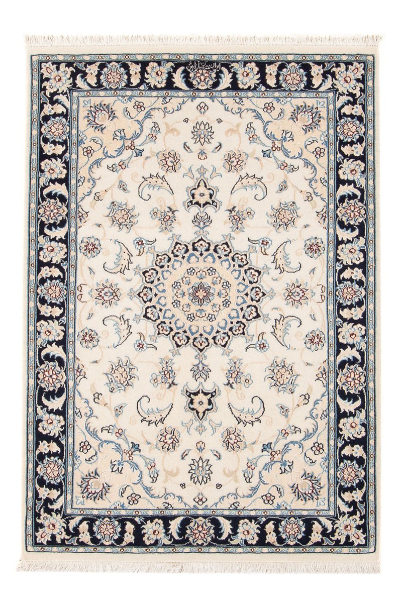 Perserteppich - Nain - Premium - 120 x 81 cm - creme