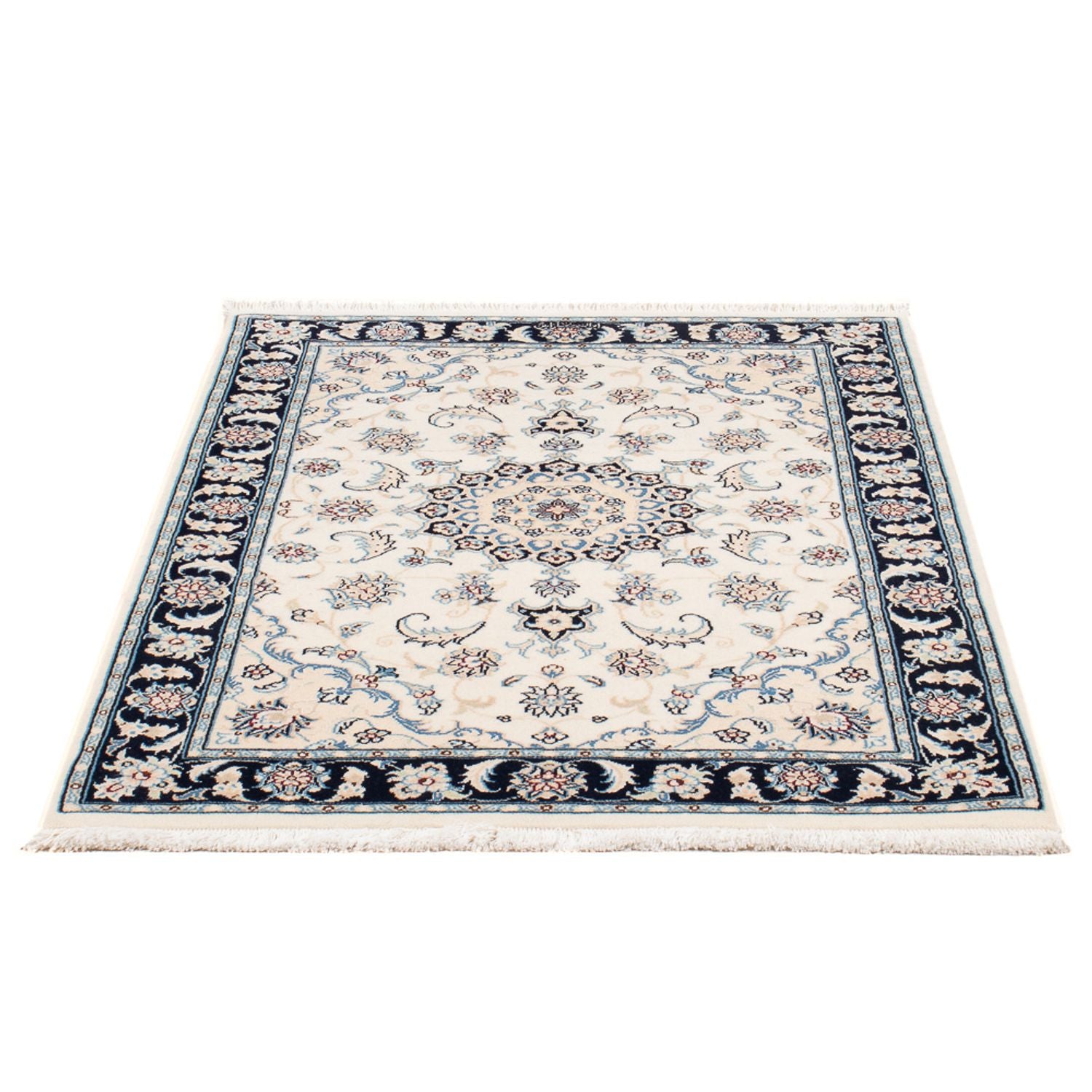 Perserteppich - Nain - Premium - 120 x 81 cm - creme