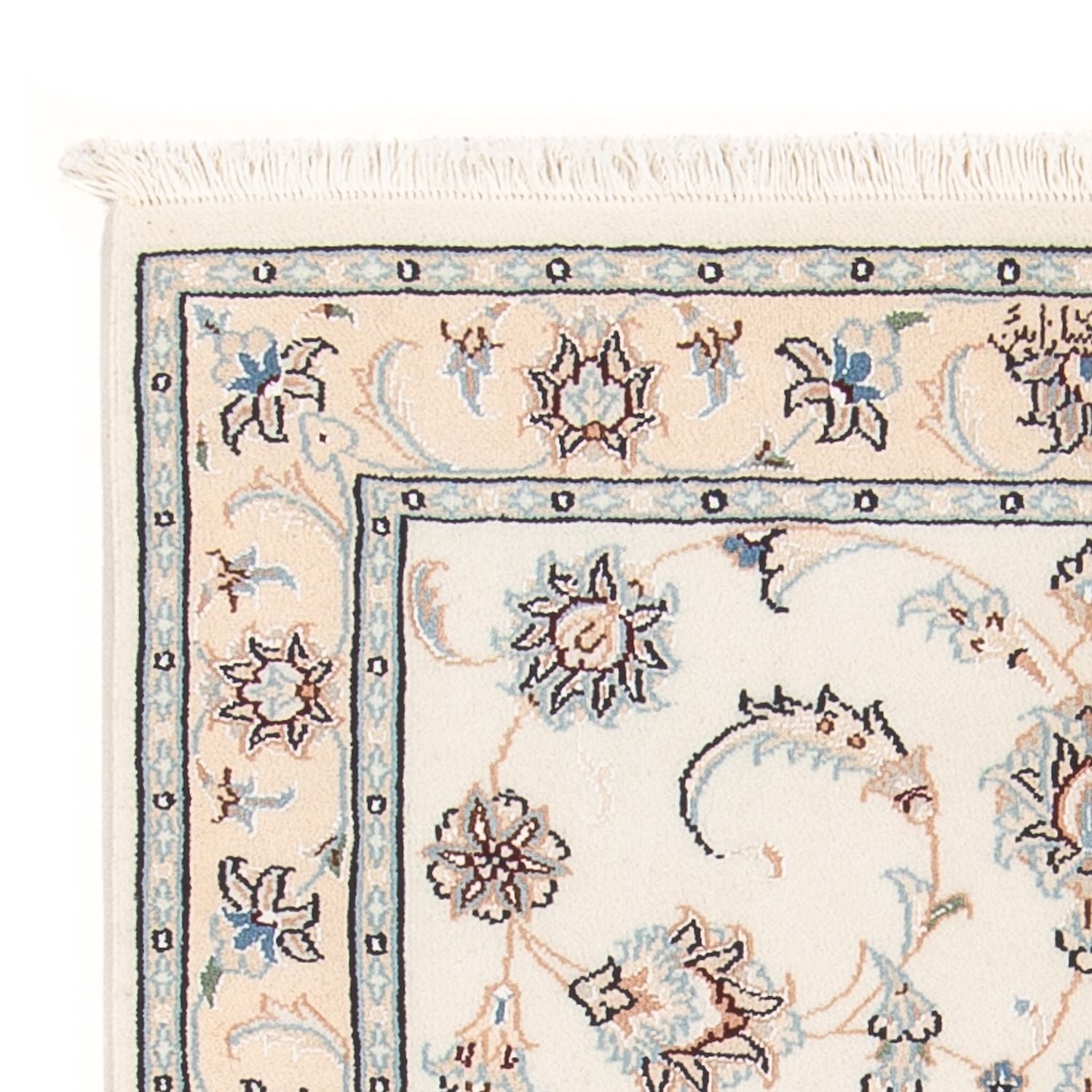 Perserteppich - Nain - Premium - 120 x 81 cm - creme