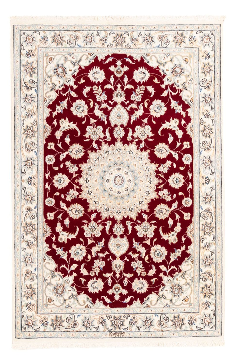 Perserteppich - Nain - Premium - 152 x 108 cm - rot