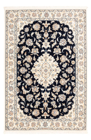 Perserteppich - Nain - Premium - 158 x 109 cm - dunkelblau