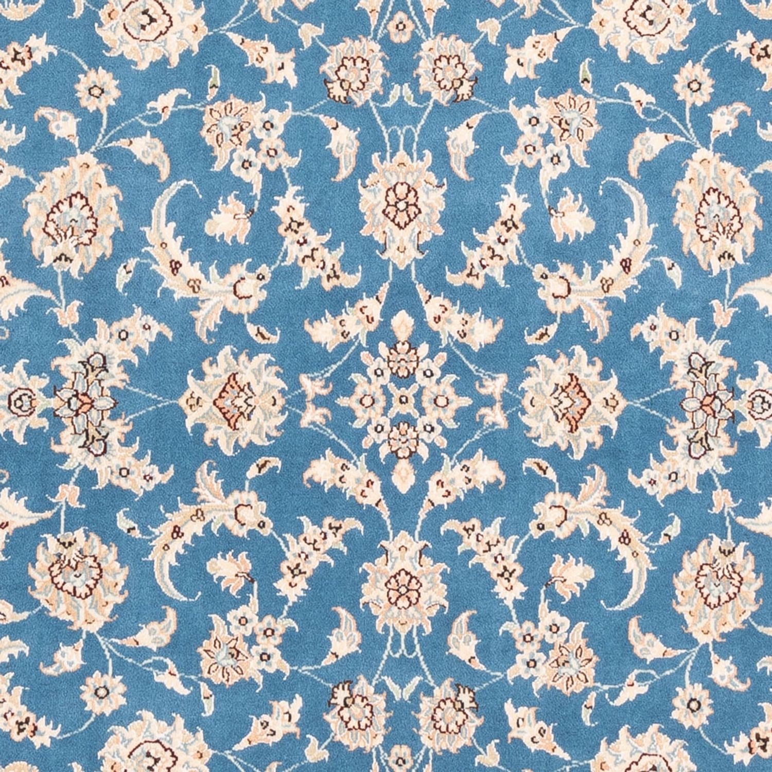 Perserteppich - Nain - Premium - 176 x 121 cm - blau