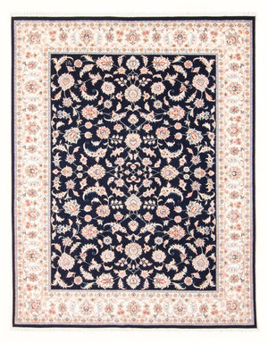 Perserteppich - Täbriz - Royal - 201 x 149 cm - dunkelblau