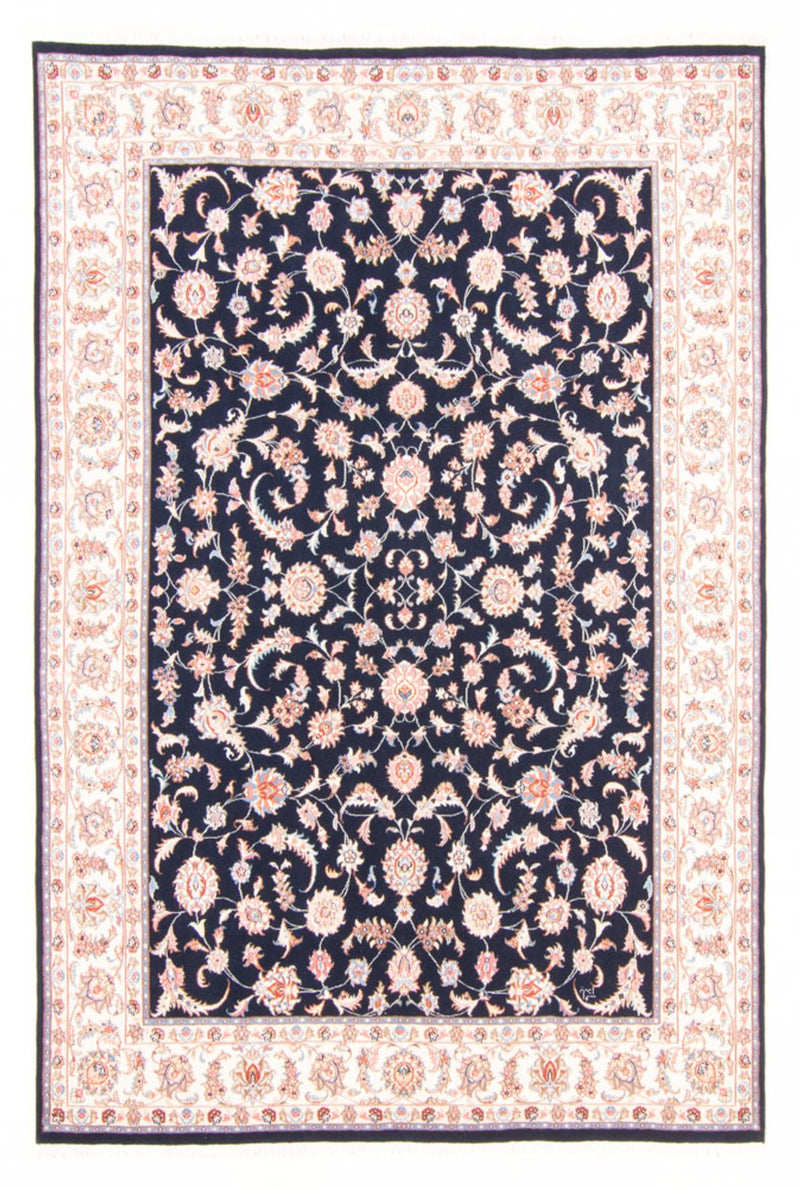 Perserteppich - Täbriz - Royal - 237 x 167 cm - dunkelblau
