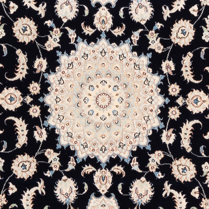 Perserteppich - Nain - Premium - 175 x 117 cm - dunkelblau