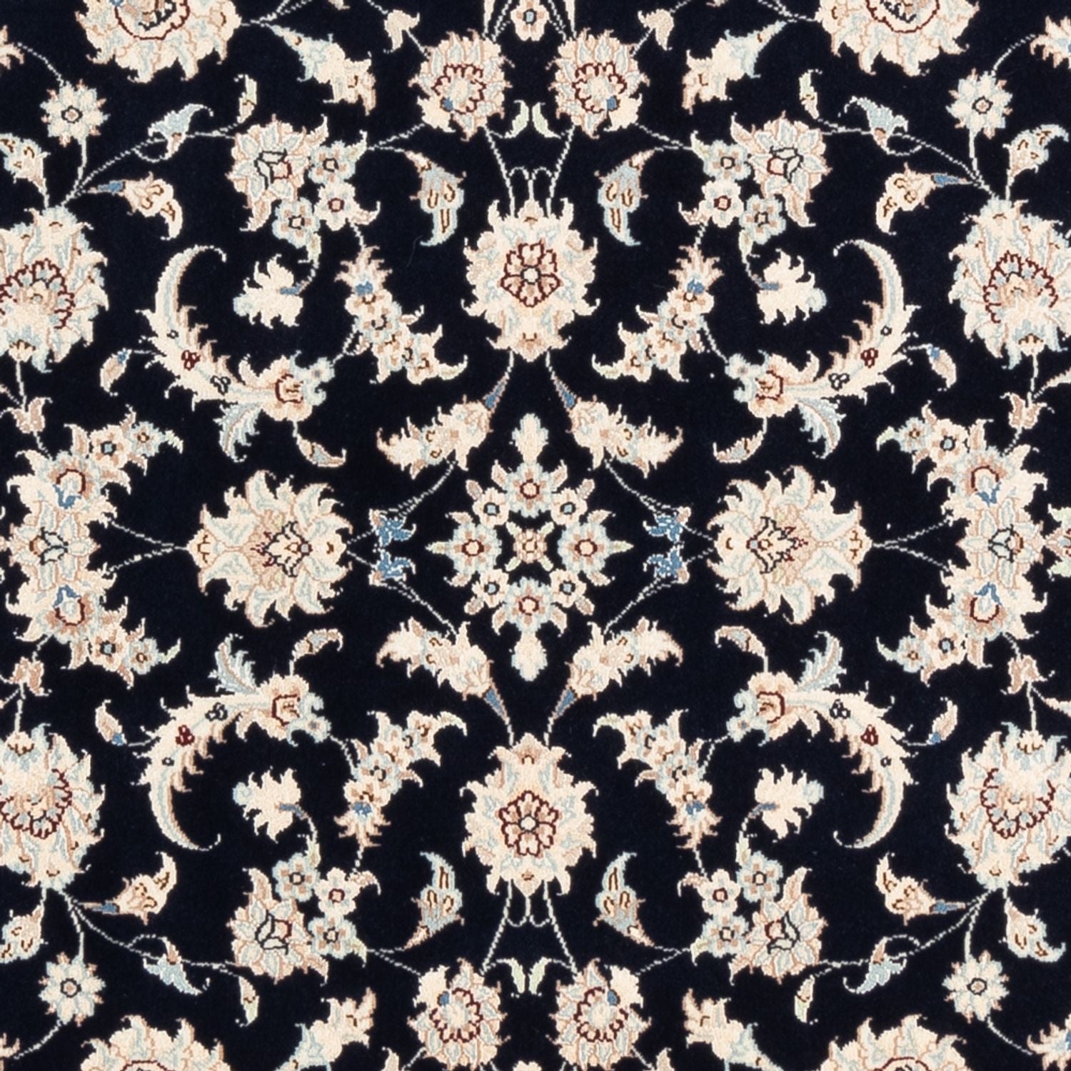 Perserteppich - Nain - Premium - 182 x 121 cm - dunkelblau