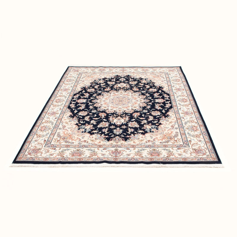 Perserteppich - Täbriz - Royal - 197 x 149 cm - dunkelblau