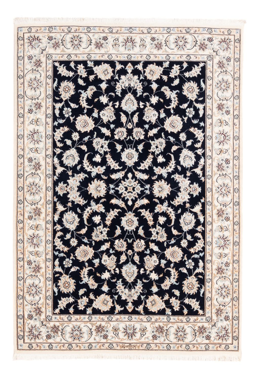 Perserteppich - Nain - Premium - 171 x 120 cm - dunkelrot