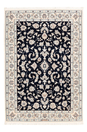 Perserteppich - Nain - Premium - 154 x 107 cm - dunkelblau