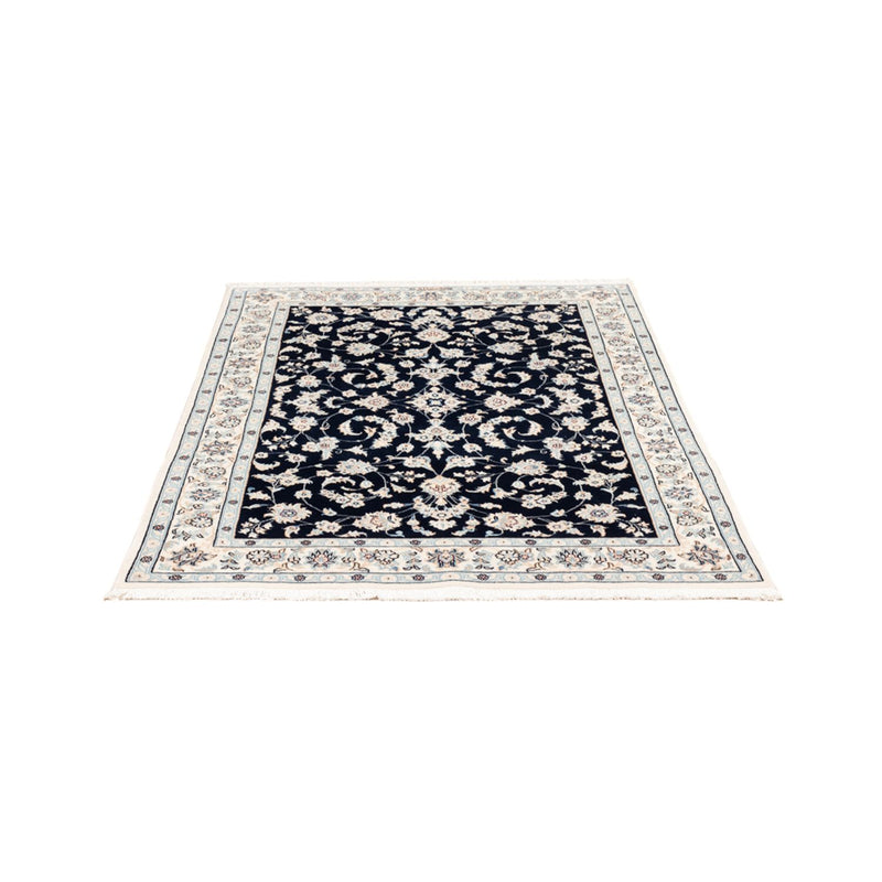 Perserteppich - Nain - Premium - 154 x 107 cm - dunkelblau