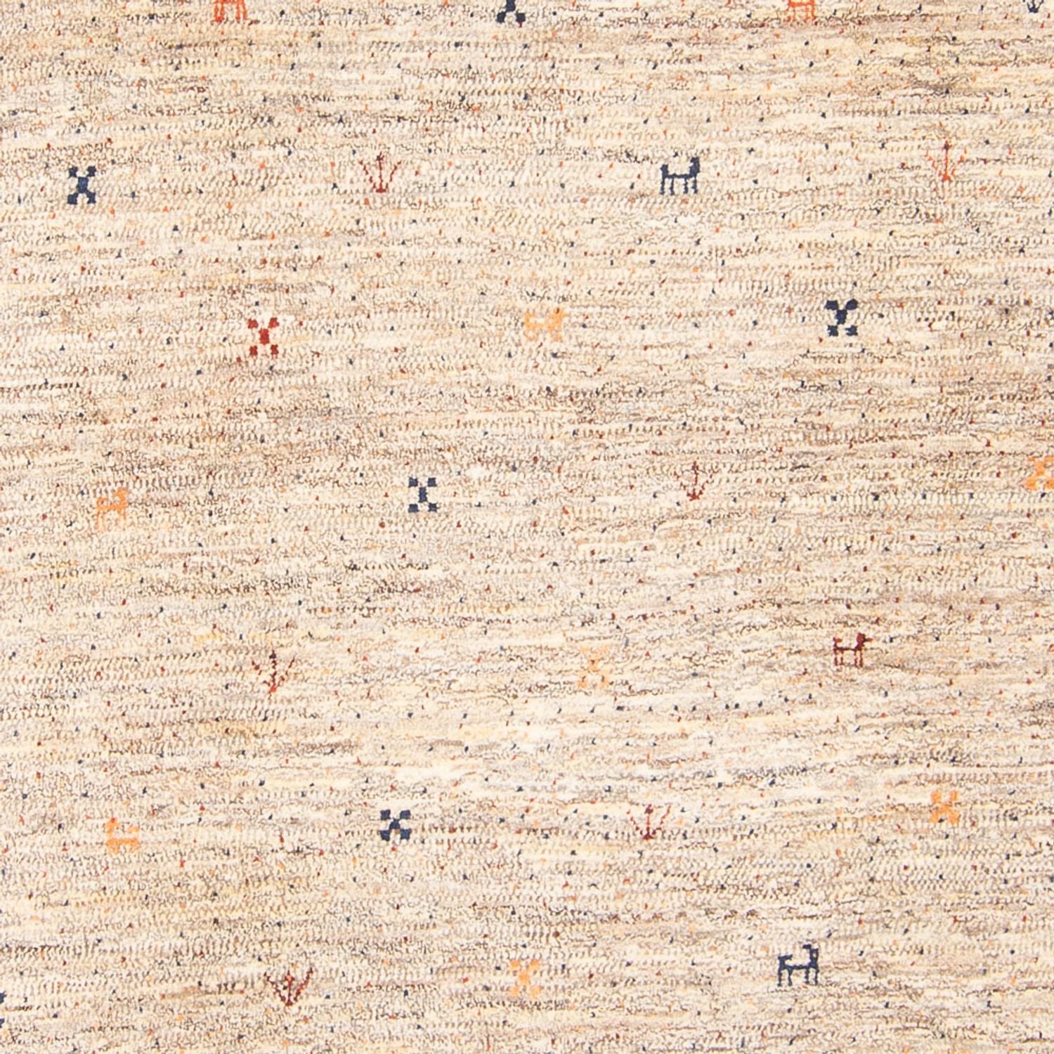 Gabbeh Teppich - Perser - 298 x 204 cm - natur