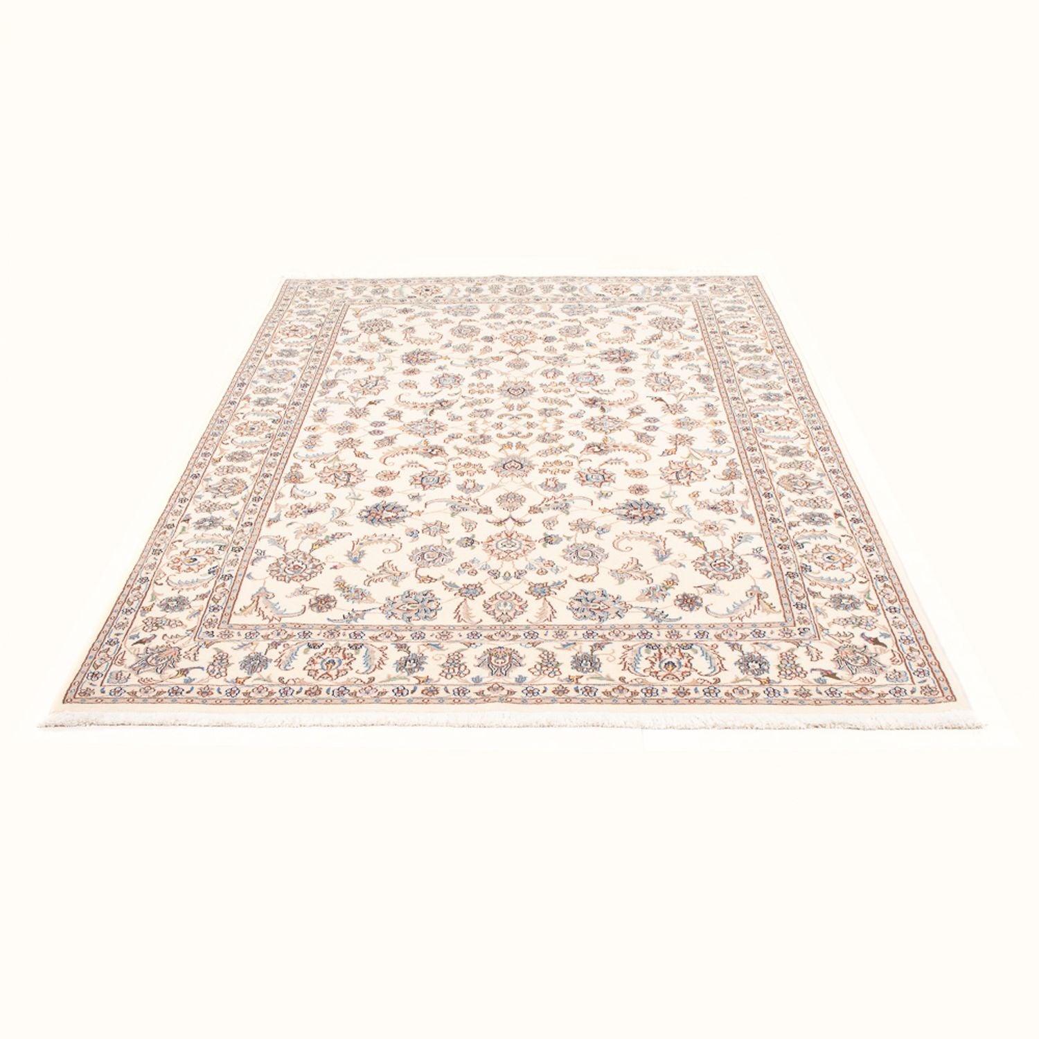Perserteppich - Täbriz - Royal - 213 x 150 cm - creme