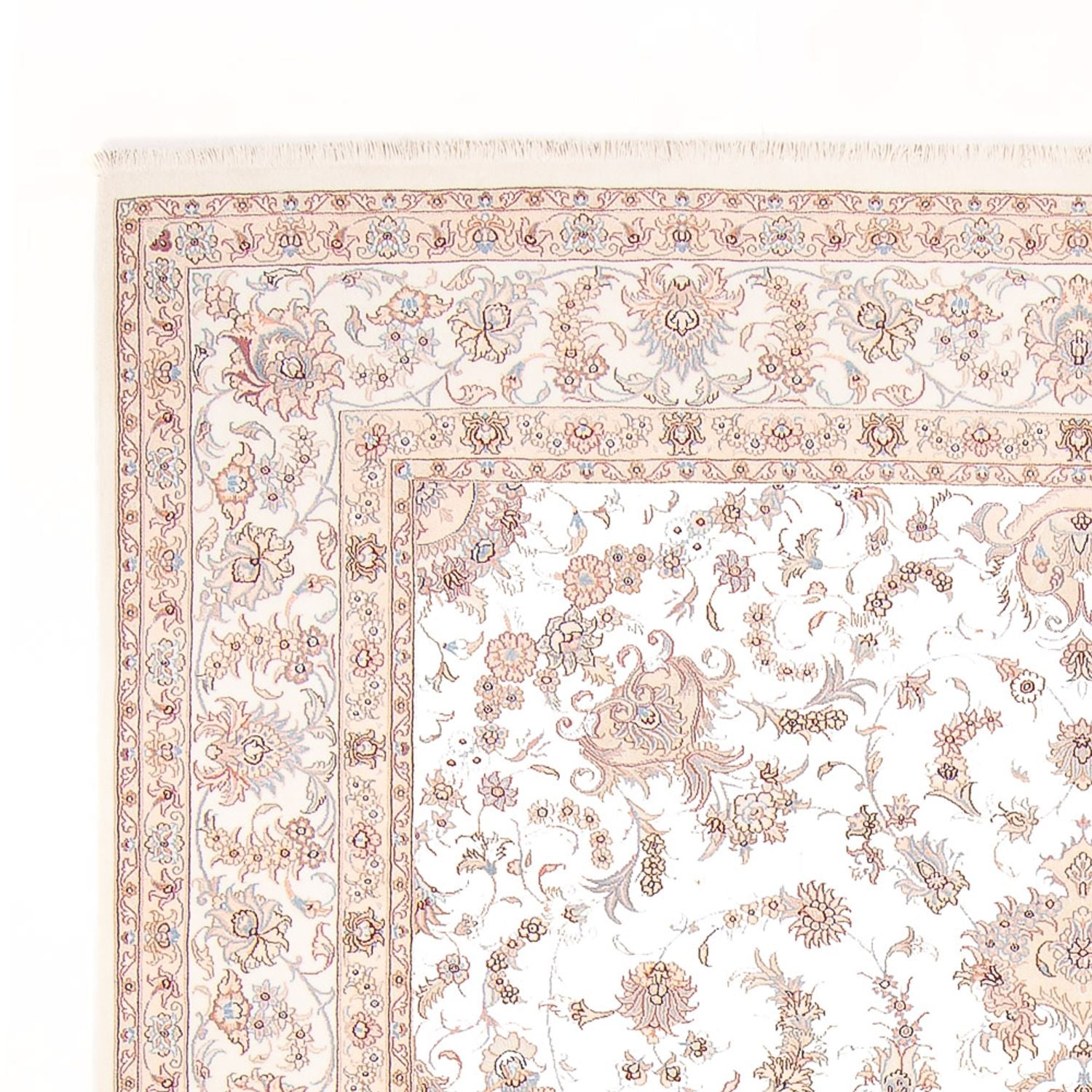 Perserteppich - Täbriz - Royal - 344 x 253 cm - creme