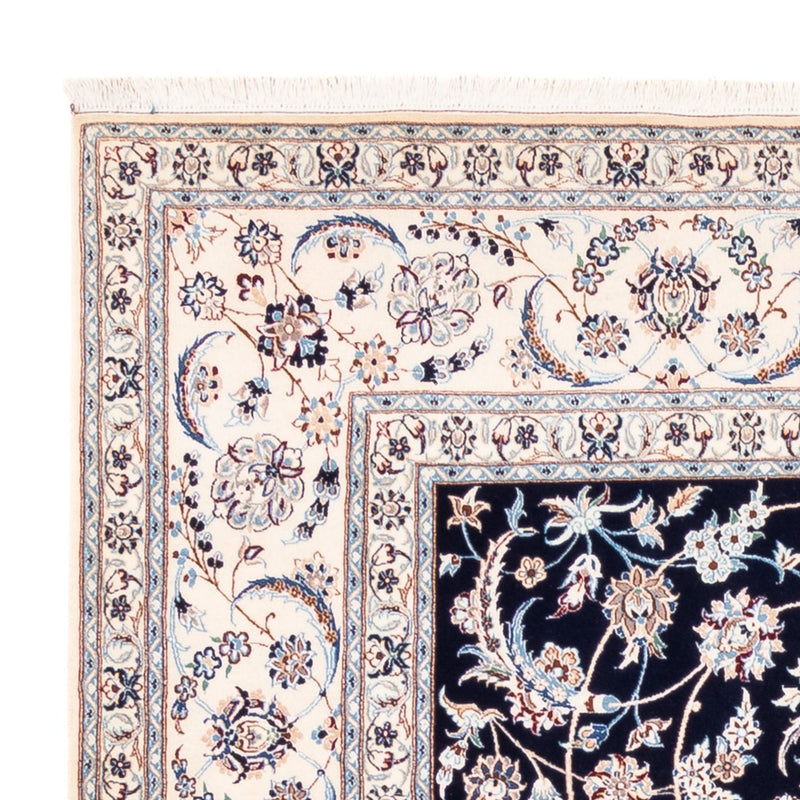 Perserteppich - Nain - Premium - 260 x 215 cm - dunkelblau