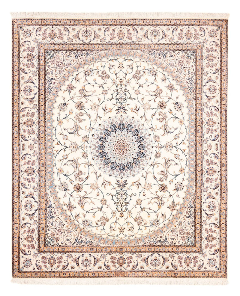 Perserteppich - Nain - Premium - 240 x 203 cm - creme