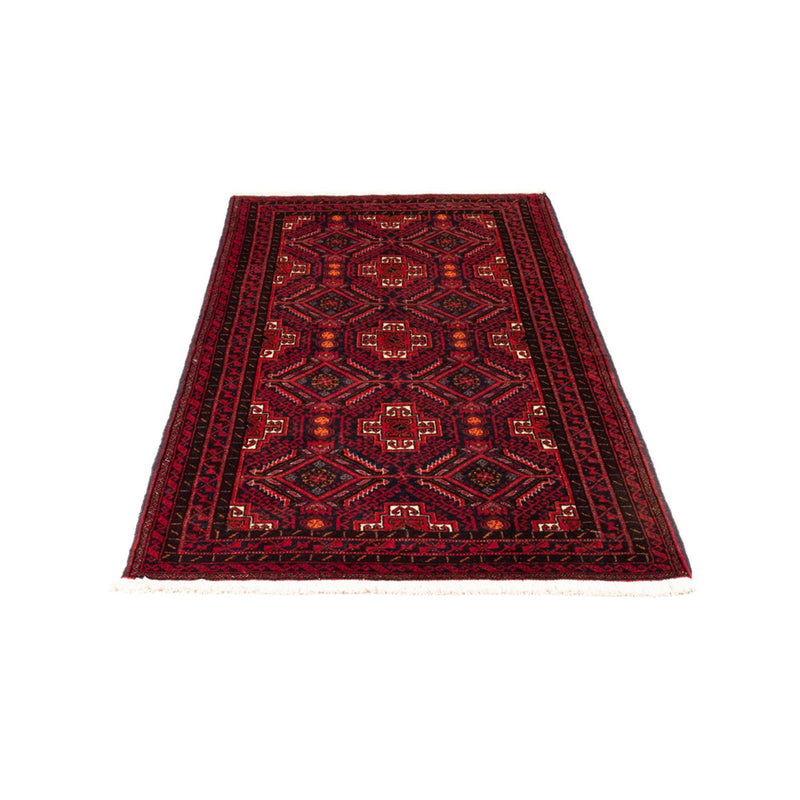 Belutsch Teppich - 170 x 92 cm - dunkelrot